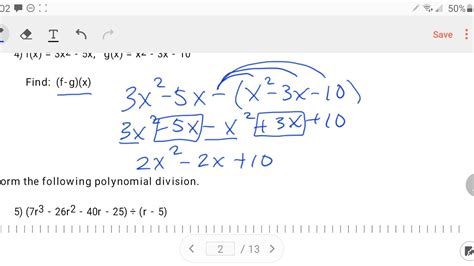 College Algebra Final Exam Review Part 1 Youtube