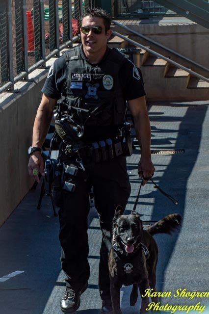 Santa Ana Police Departments K9 Team At The 2018 Desert Dog K9 Trials