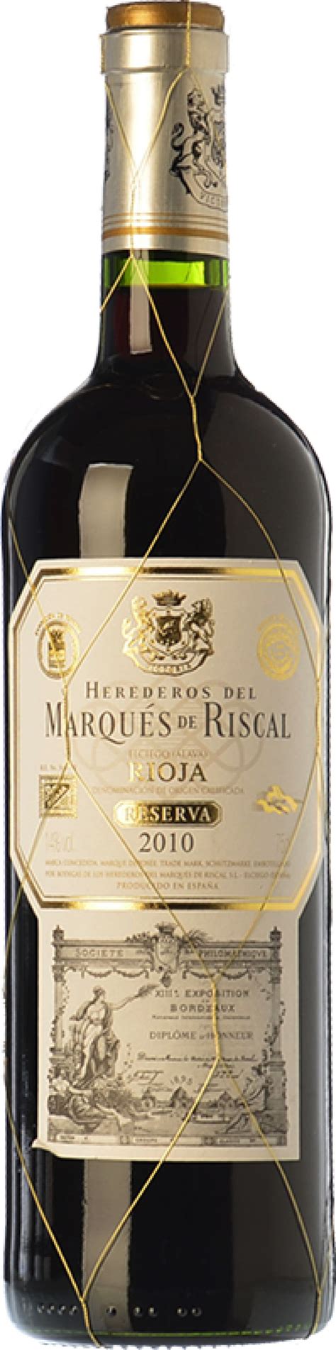 Vino Tinto Rioja Marqu S De Riscal Reserva Herederos Del Marqu S