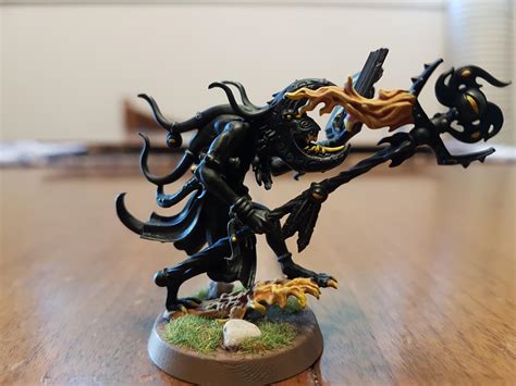 Black Daemons Daemons Of Chaos Daemons Of Tzeentch Fire Herald Of Tzeentch Shadow