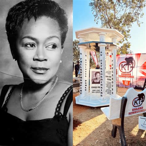 Connie Chiumes Tombstone Captivates South Africa With Elegance