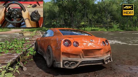 Rebuilding Nissan Gtr R Forza Horizon Gameplay Logitech G