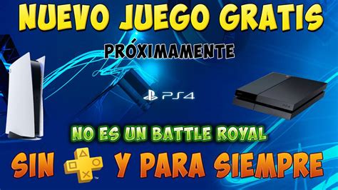 Nuevo juego GRATIS en PS4 y PS5 sin plus y para siempre próximamente