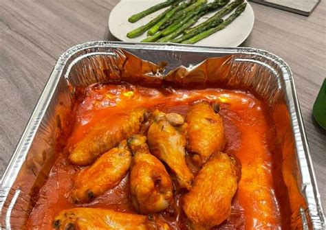 Alitas De Pollo Con Salsa Picante Buffalo Wings Receta De Daniestefi