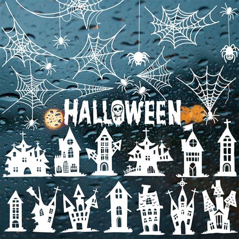 HALLOWEEN WINDOW STICKER, Spooky Decal, Get Ready for Holloween ...