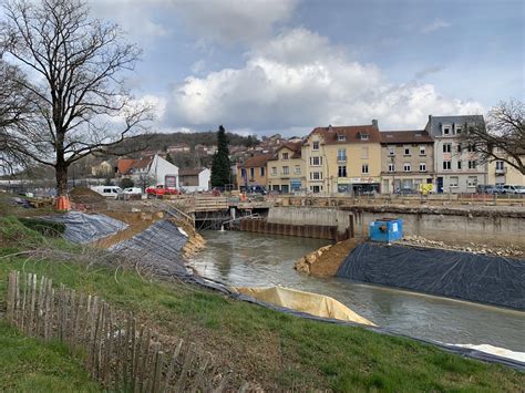 Chantier De D Couverture De La Chiers Grand Longwy