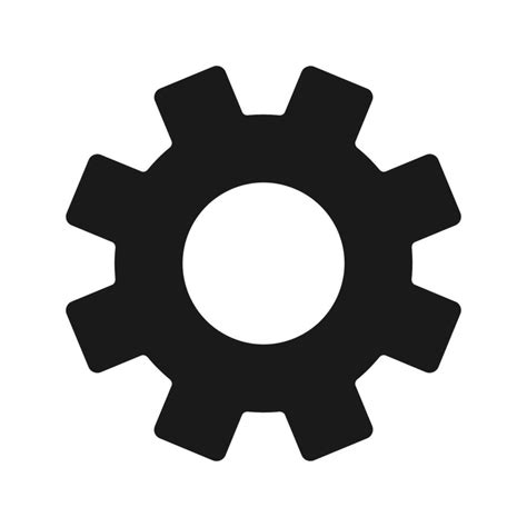 gear icon vector art icons  graphics