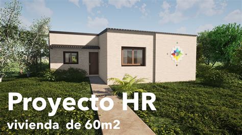 Casa Proyecto HR - 60m2 - 4k - YouTube