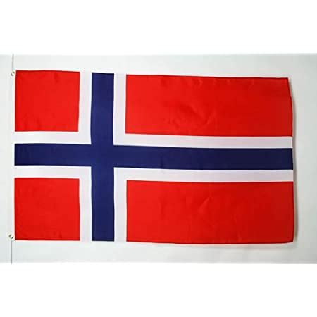 Az Flag Flagge Norwegen X Cm Norwegische Fahne X Cm Feiner