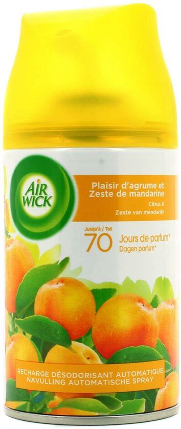 Air Wick Luchtverfrisser Navulling Recharge Agrume Ml Bol