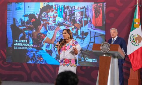 Mara Lezama Detalla Los Avances Del Tren Maya En Conferencia