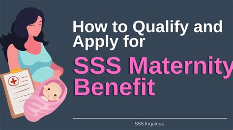 How To Qualify Apply For SSS Maternity Benefit