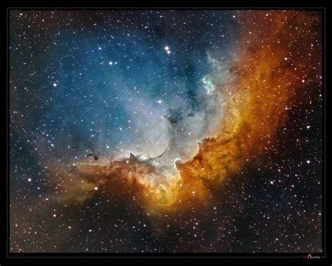 Astro Anarchy Sh2 142 The Wizard Nebula