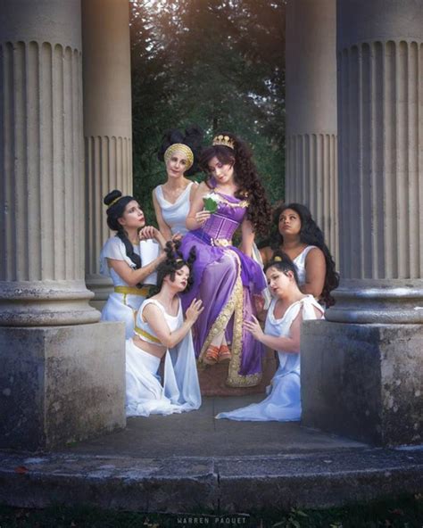 Megara and the Muses Cosplay From Hercules - Media Chomp