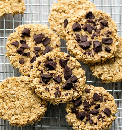 3 Ingredient Healthy Applesauce Oatmeal Cookies No Flour Refined Sugar Butter Or Eggs