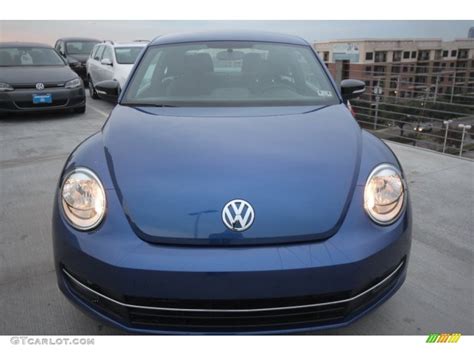 2013 Reef Blue Metallic Volkswagen Beetle Turbo 89243330 Photo 2 Car Color