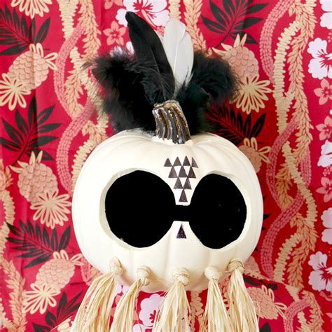 DIY Halloween Pumpkin Hawaiian Warrior Helmet – Inspired by Makini - My ...