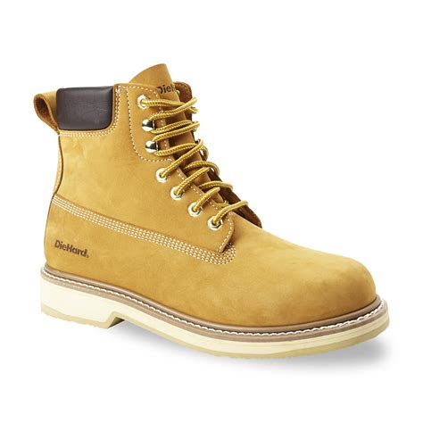 Diehard Mens Classic 6 Wheat Soft Toe Work Boot