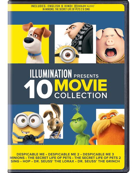 Buy Illumination Presents 10 Movie Collection Despicable Me 1 2 3