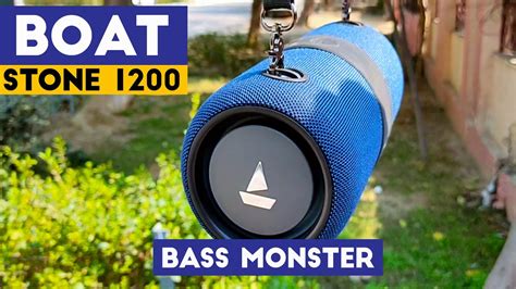 Boat Stone 1200 14W Bluetooth Speaker Review YouTube