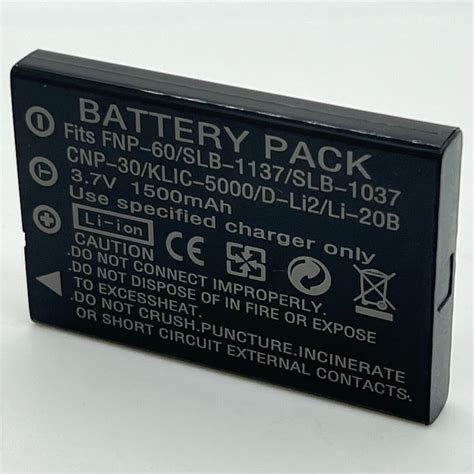 Np Np Battery For Fujifilm F F F Toshiba Camileo H H