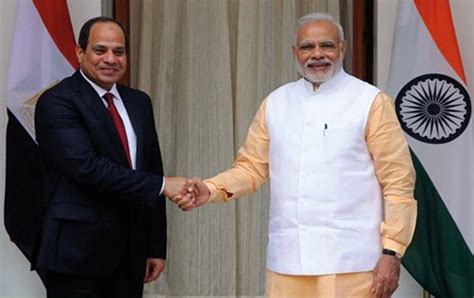 Egyptian President El Sisis Visit As Chief Guest On Indias Republic