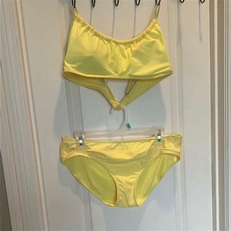 Swim Yellow Bikini Set Poshmark