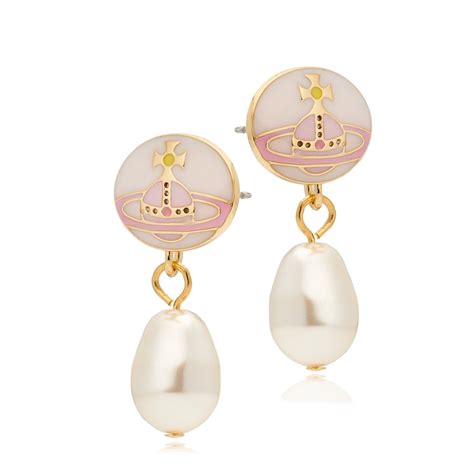 Vivienne Westwood Loelia Pearl Drop Earrings Beaverbrooks