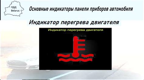 Индикатор перегрева двигателя - YouTube