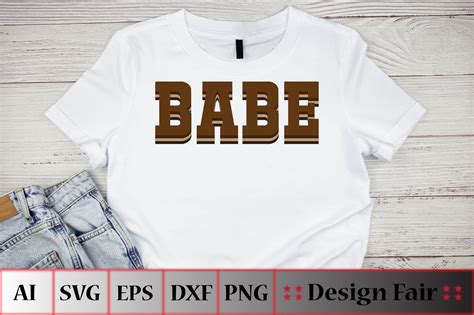 Babe Graphic By Design Fair Creative Fabrica