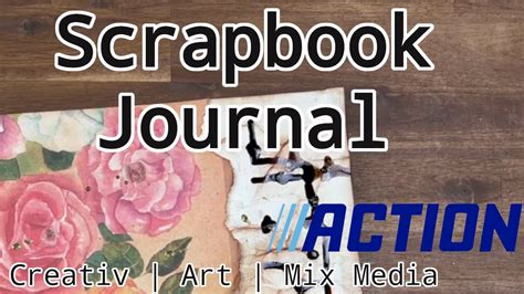 Creativ Art Mix Media Journal Scrapbook Mit Dem Action Block Beau