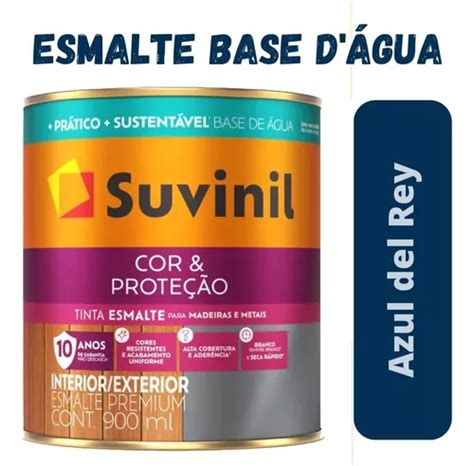 Tinta Esmalte Base Agua Brilhante Suvinil Ml Seca Rapido Mercadolivre