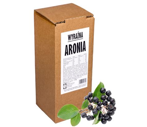 sok aronia 100 aroniowy NFC sok z aronii 1 5L EKO BIO do deserów bez