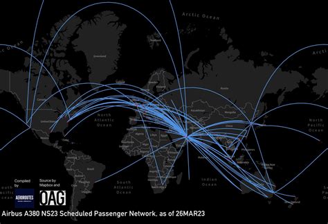 British Airways A380 Routes