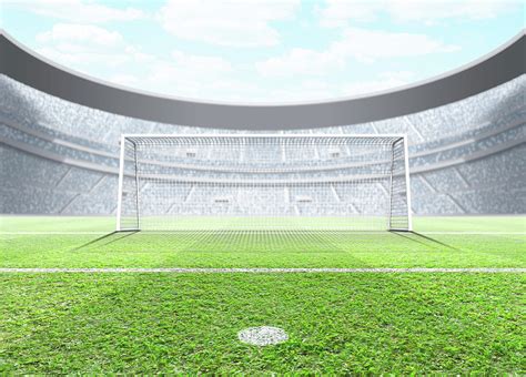 Floodlit Stadium Day Digital Art By Allan Swart Pixels