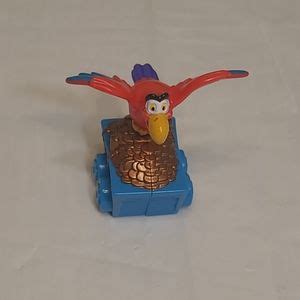 Disney Toys Vintage Aladdin Disney Action Figure Iago Parrot On