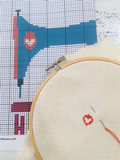 Free Sewing Themed Cross Stitch Patterns