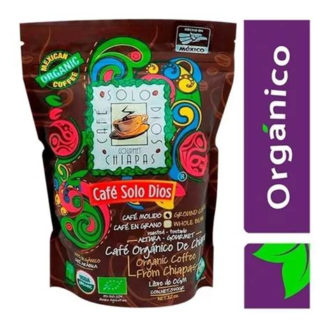 Café Molido Solo Dios Orgánico De Chiapas Tostado 340 G Mercadolibre