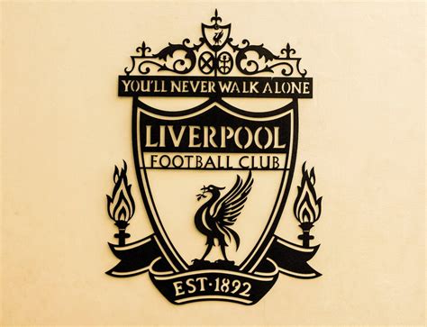 Liverpool Fc You Ll Never Walk Alone Metal Wall Art Sign Etsy Uk