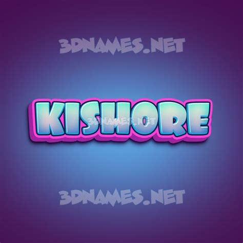 Kishore Name Wallpapers