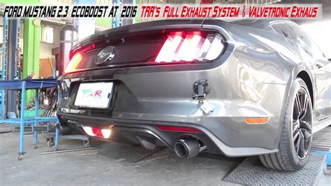 FORD MUSTANG 2 3 ECOBOOST AT 2016 TRR S Full Exhaust System