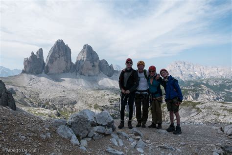 Hiking Via Ferrata And Rock Climbing In The Dolomites In June Paterno