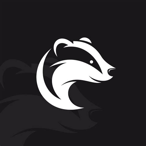 Badger logo on isolated background 45950384 Vector Art at Vecteezy