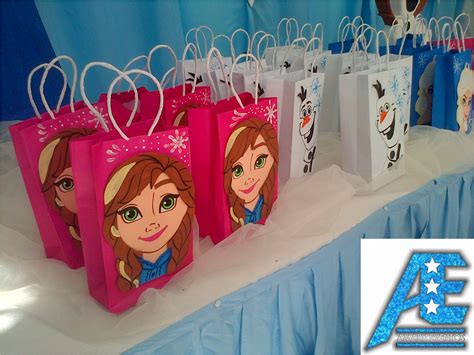 Bolsitas Para Dulces De Frozen Mesa De Dulces Frozen Frozen