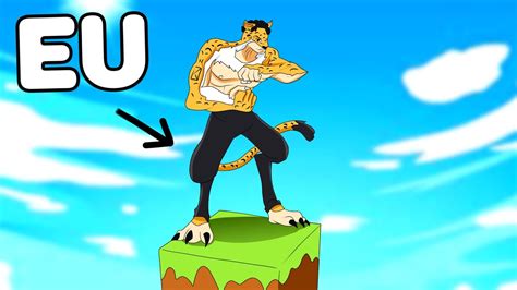 Usei S Devil Fruit Zoan Em Apenas Um Bloco De One Piece Youtube