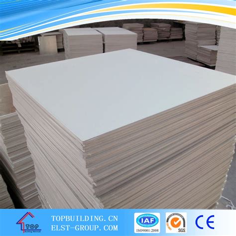 PVC Laminated Gypsum Ceiling Tile 600 600 9 5mm PVC Laminated Gypsum