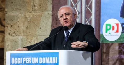 Campania De Luca Contro L Iniqua Ripartizione Dei Fondi Ssn Cos