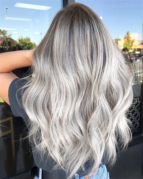 Silver Blonde Hair