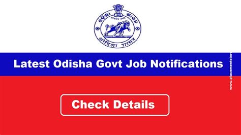 Odisha Govt Jobs Placement Store