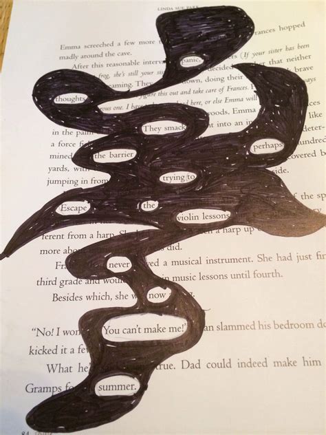 Printable Texts For Blackout Poetry